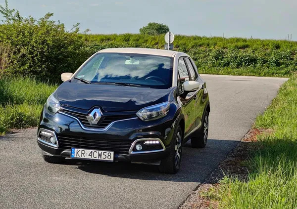 samochody osobowe Renault Captur cena 52000 przebieg: 92000, rok produkcji 2017 z Kraków